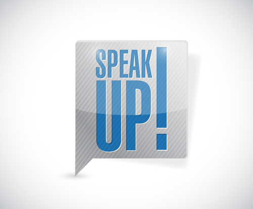 Read more about the article Speak Up!